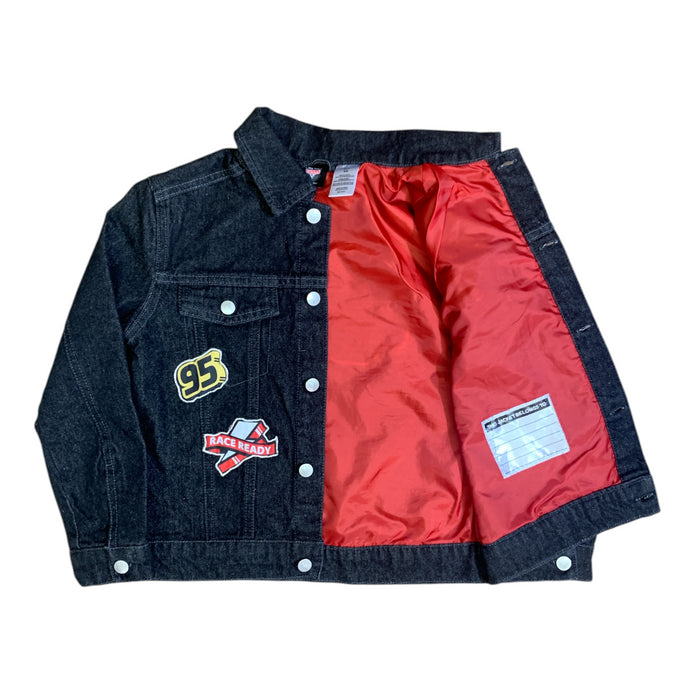 DreamWave Boy's Licensed Character Long Sleeve Denim Jacket with Patches