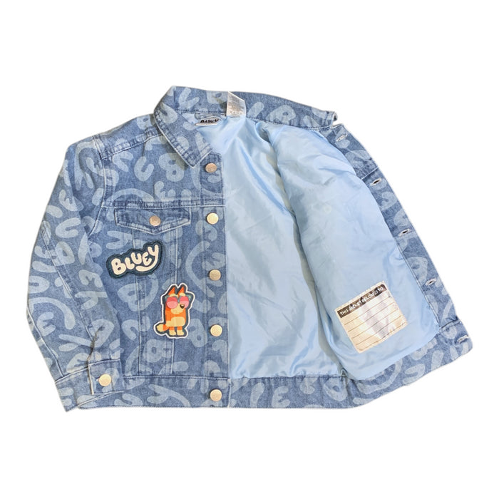 DreamWave Boy's Licensed Character Long Sleeve Denim Jacket with Patches