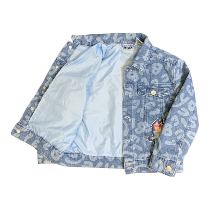 DreamWave Boy's Licensed Character Long Sleeve Denim Jacket with Patches