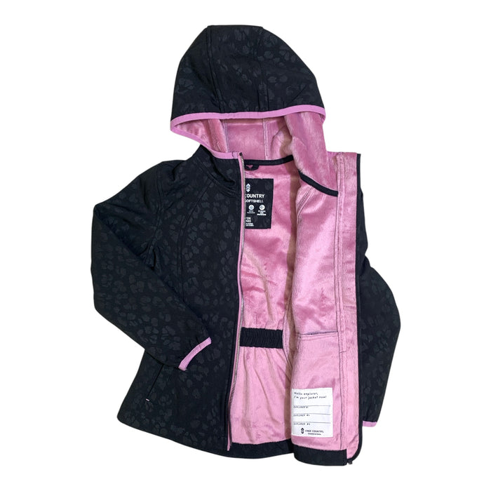 Free Country Girls Softshell Jacket, Water and Wind Resistant, 4-Way Stretch
