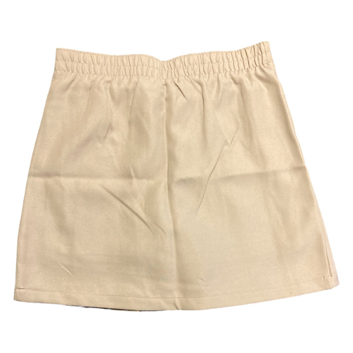 IZOD Girl's Pull On Front Pleated School Uniform Scooter Skort