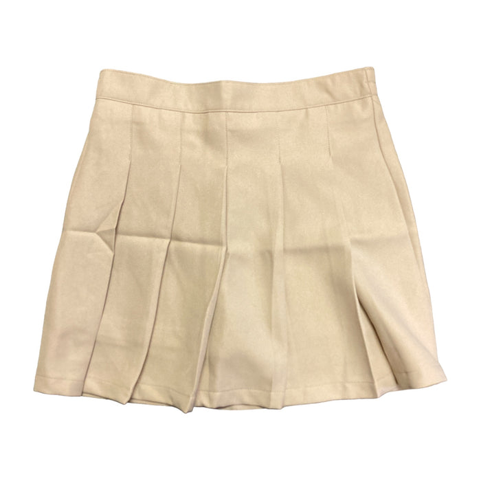 IZOD Girl's Pull On Front Pleated School Uniform Scooter Skort