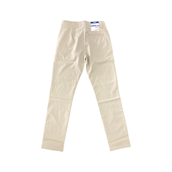 IZOD Boy's Comfort Waistband Flat Front Moisture Wicking Stretch Pant