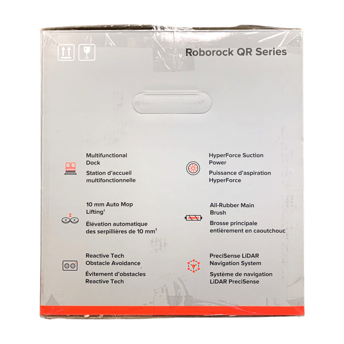 Roborock QRT78 Robotic Vacuum and Mop with Multifunction Self-Empty Dock