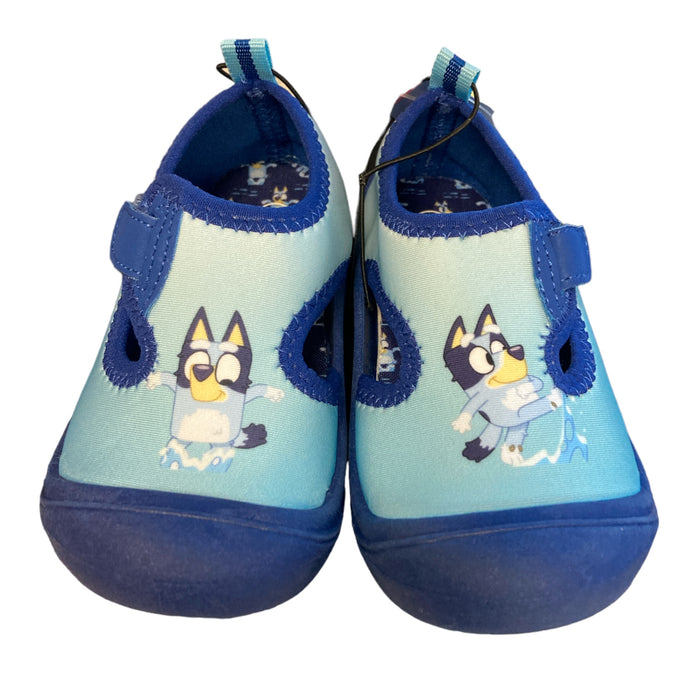 Ground Up Boy's Bluey Velcro Strap Pull On Water Shoe