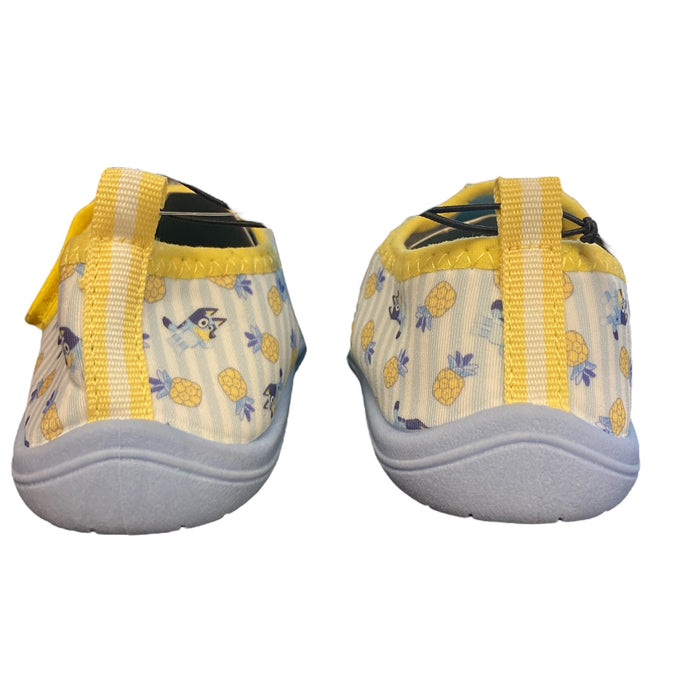 Ground Up Bluey Girl's Easy Pull On Take off Hook & Loop Water Shoe