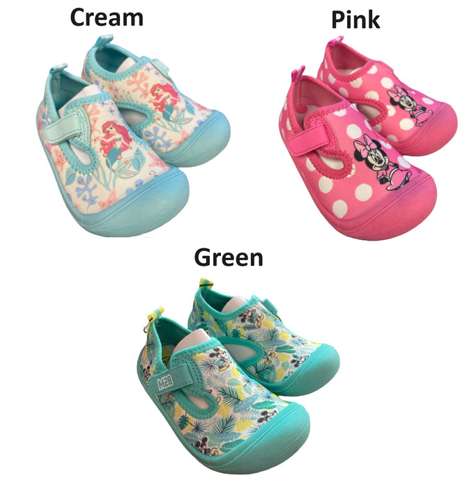 Disney Youth Girl's Pull On Velcro Waterproof Shoe