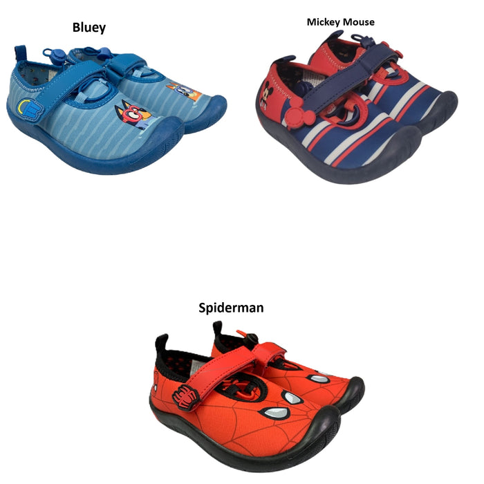 Ground Up Toddler Boy's Character Quick-Drying Water Shoes, Toggle Lace