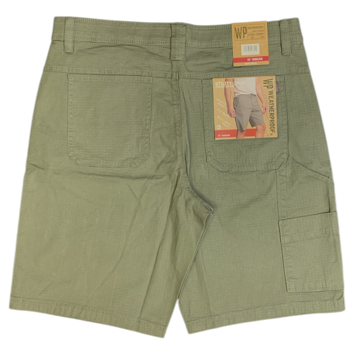 WP Weatherproof Men's Security Pocket Ripstop Utility Trail Shorts
