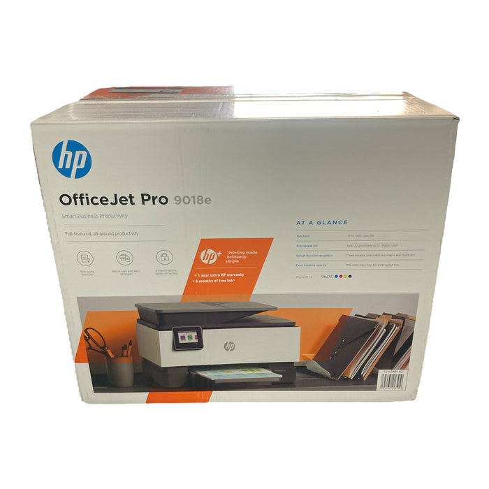 HP OfficeJet Pro 9018e All-in-One Wireless Color Inkjet Printer