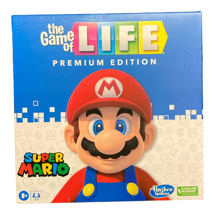 Super Mario The Game of Life Premium Edition Board Game by Hasbro