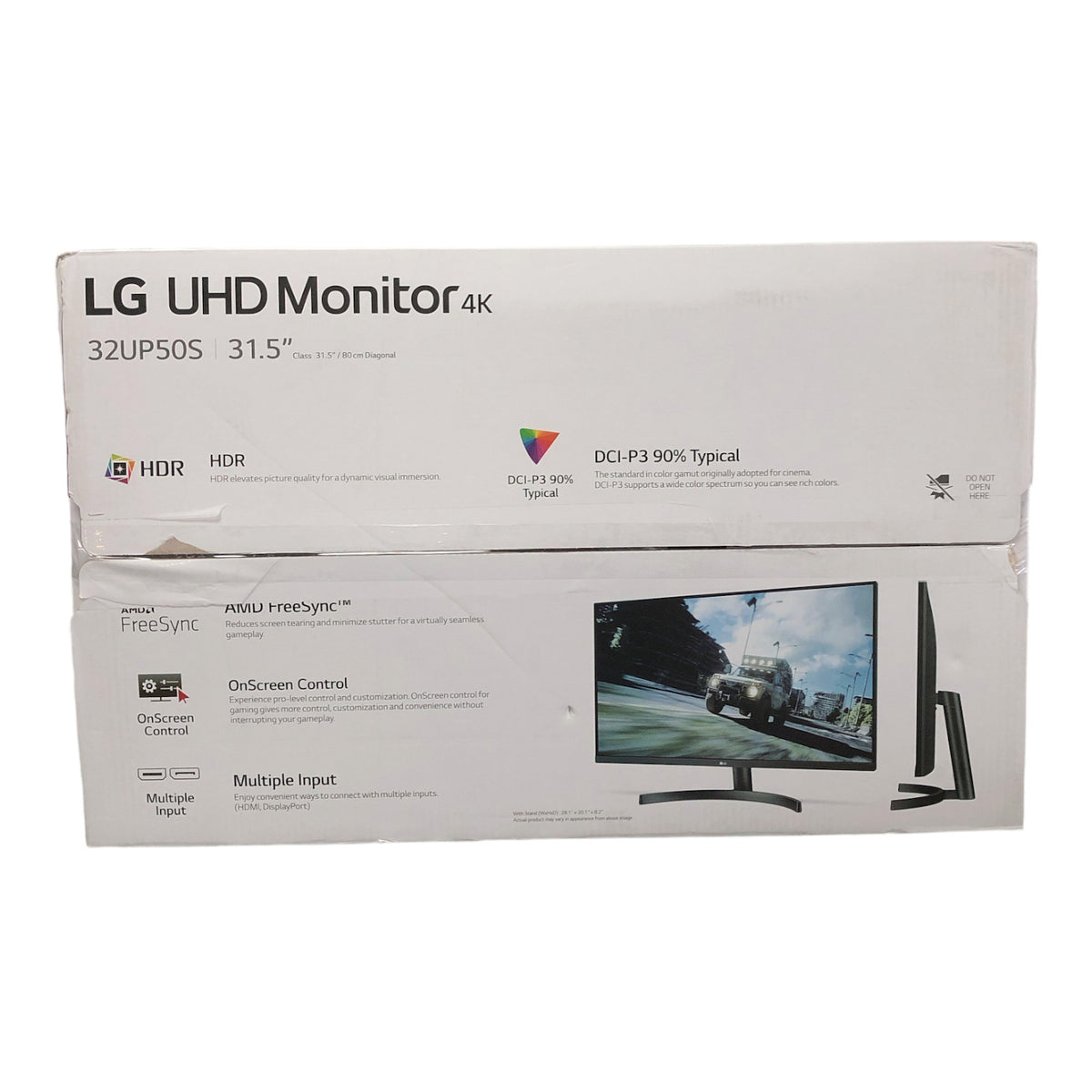 LG UHD MONITOR 4K 32UP50S 31.5 hot IN (READ DESCRIPTION)