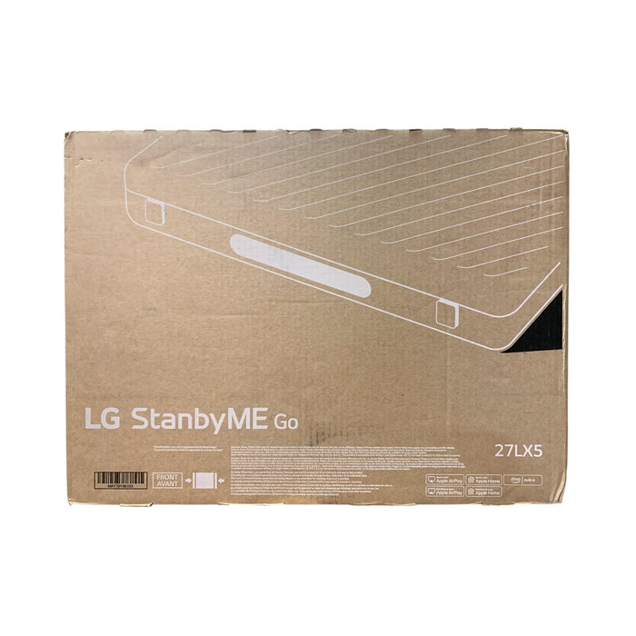 LG 27" StanbyME Go Briefcase Design 1080P Touch Screen (27LX5QKNA, 2023 Model)