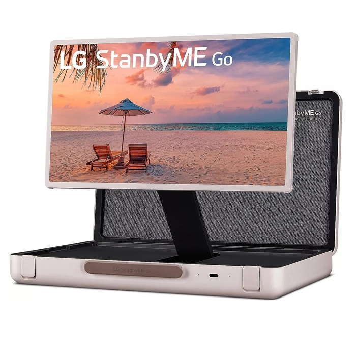 LG 27" StanbyME Go Briefcase Design 1080P Touch Screen (27LX5QKNA, 2023 Model)