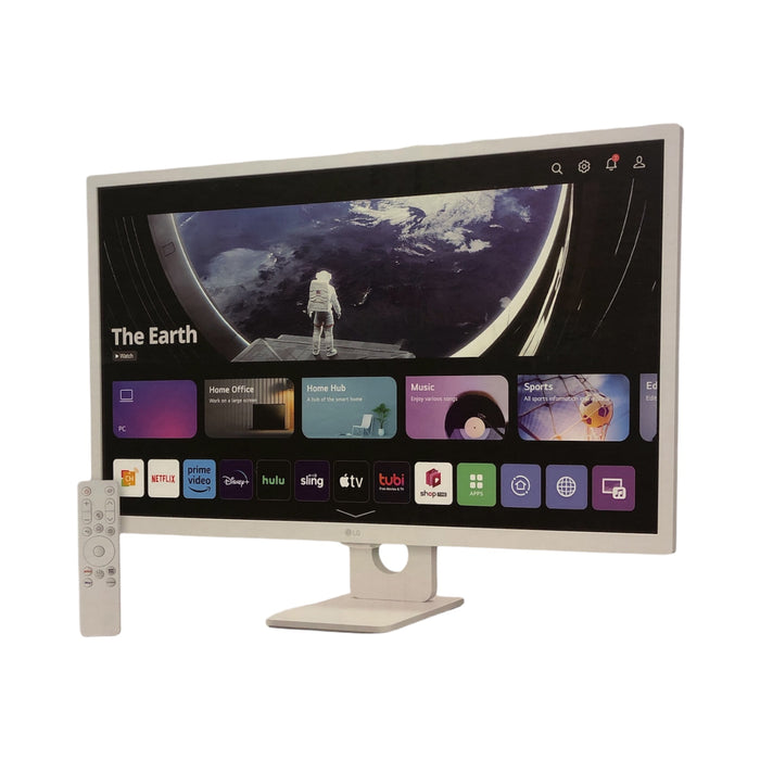 LG 32" FHD IPS MyView Smart Monitor with webOS and Built-in Speakers