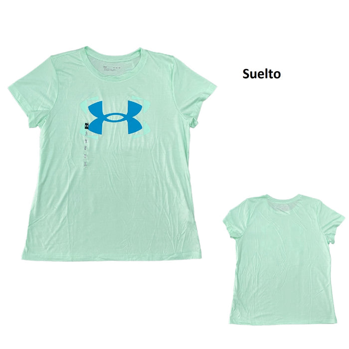 Under Armour Women's Loose Short Sleeve Lightweight Logo T Shirt