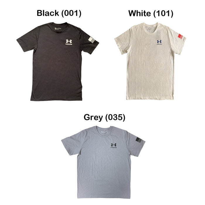 Under Armour Men's Soft Short Sleeve New Freedom Flag Graphic T-Shirt, 1370810