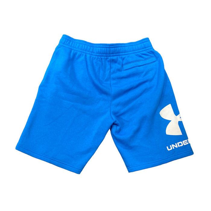 Under Armour Men's Rival Ultra Soft Fleece Big Logo Shorts