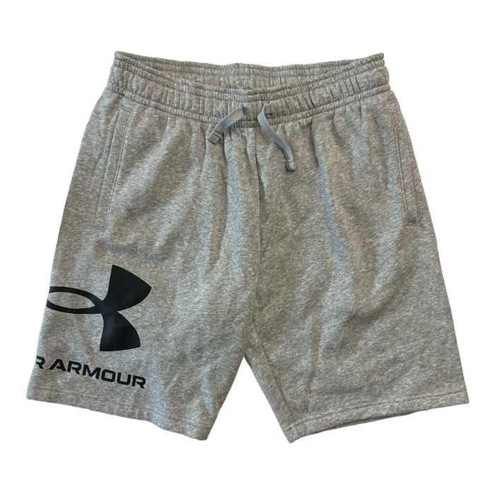 Under Armour Men's Rival Ultra Soft Fleece Big Logo Shorts