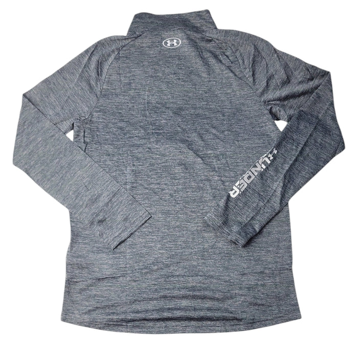Under Armour Youth Boy's Big Logo 1/2 Zip Long Sleeve Tech Pullover, 1366377