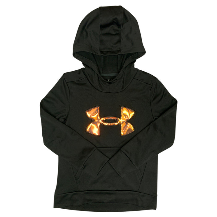 Under Armour Girls Iridescent Big Logo Fleece Hoodie, 1375229
