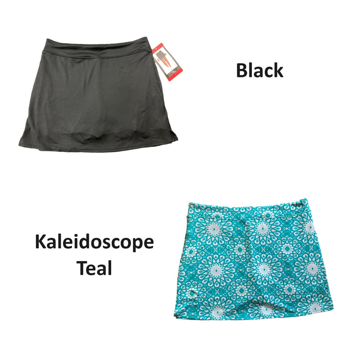 Tranquility by Colorado Clothing Women's Stretch Elastic Waist Mid Thigh Skort