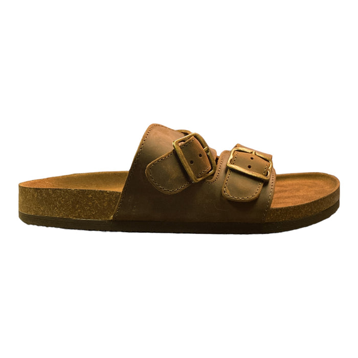 Mountain Sole Women's Double Buckle Easy Slide On Sandal