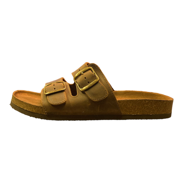 Mountain Sole Women's Double Buckle Easy Slide On Sandal