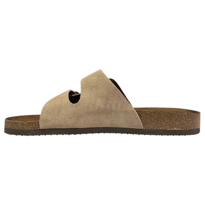 Mountain Sole Women's Double Buckle Easy Slide On Sandal