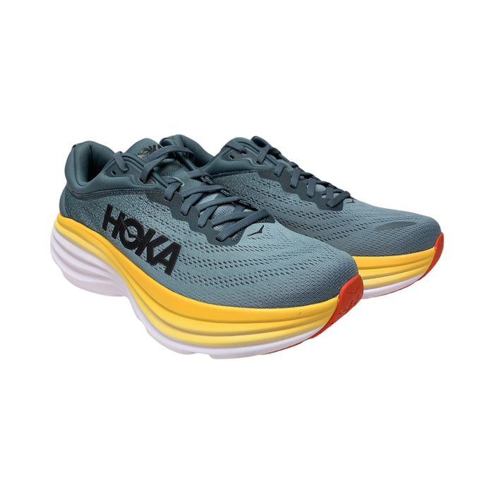 Hoka One One Men's Bondi 8 Comfort Lace Up Running Athletic Sneaker