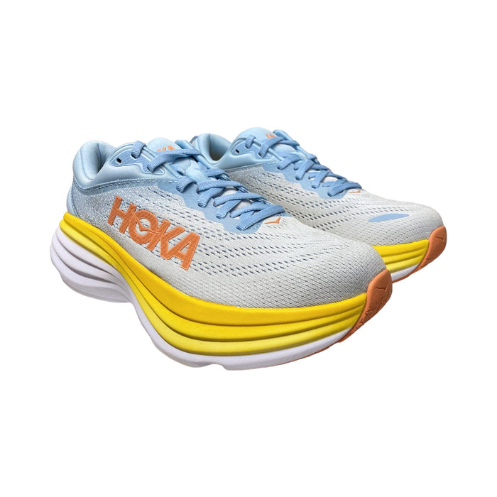 Hoka One One Women's Bondi 8 Comfort Lace Up Running Athletic Sneaker