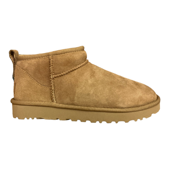 UGG Women's Classic Ultra Mini 3.5" Shaft Suede & Sheepskin Lined Boot
