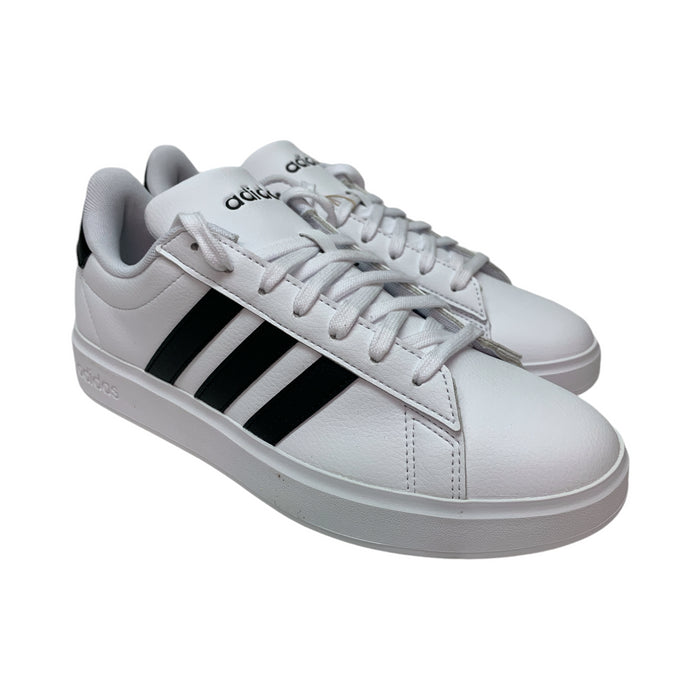 Adidas Women's Lace Up Grand Court 2.0 Cloudfoam Lifestyle Low-Top Shoes