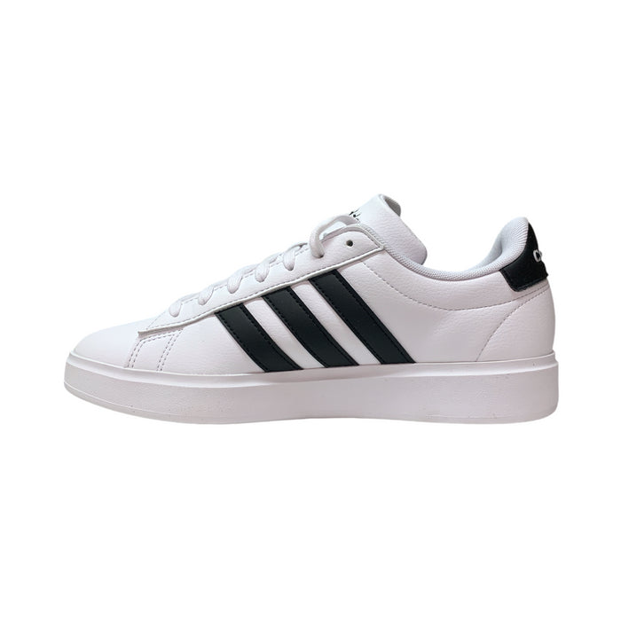 Adidas Women's Lace Up Grand Court 2.0 Cloudfoam Lifestyle Low-Top Shoes