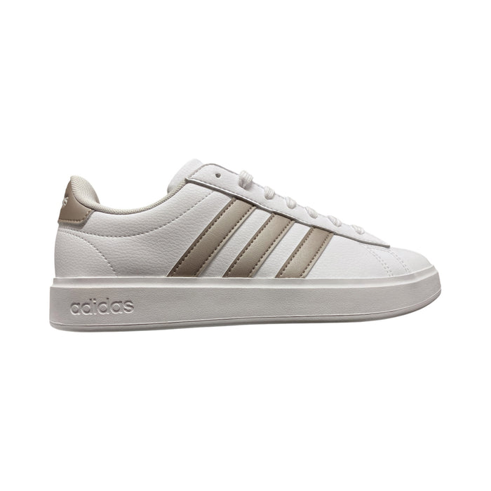 Adidas Women's Lace Up Grand Court 2.0 Cloudfoam Lifestyle Low-Top Shoes