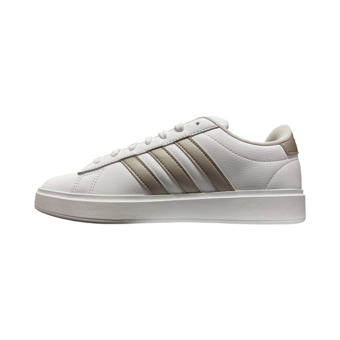 Adidas Women's Lace Up Grand Court 2.0 Cloudfoam Lifestyle Low-Top Shoes