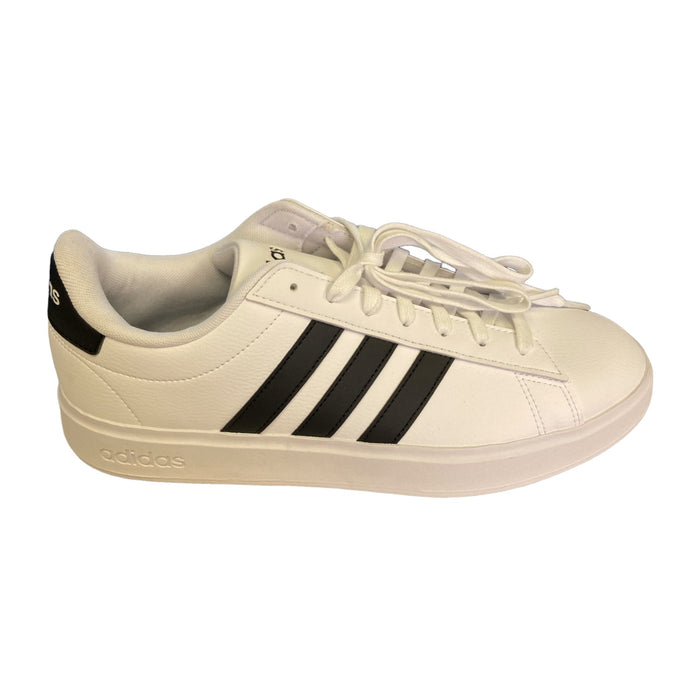 Adidas Women's Lace Up Grand Court 2.0 Cloudfoam Lifestyle Low-Top Shoes