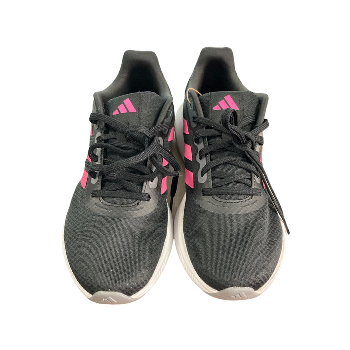 Adidas Women's Runfalcon 3.0 Cloud Foam Cushioned Running Shoe, Blk/Hot Pink, 8