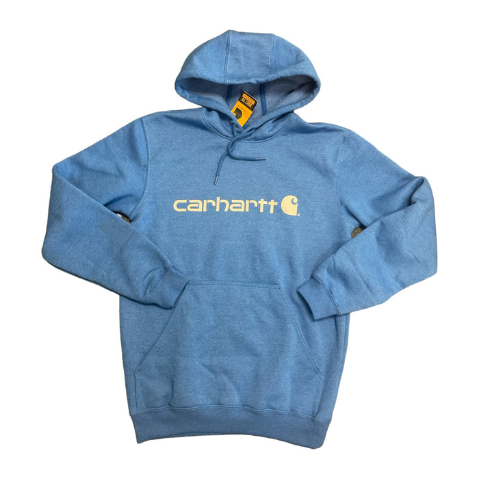 Carhartt Men's Long Sleeve Loose Fit Midweight Graphic Logo Hoodie