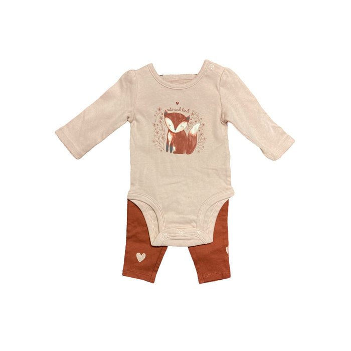 Carter's Baby Girl's 4-Piece Long Sleeve Tops & Pants Playwear Set