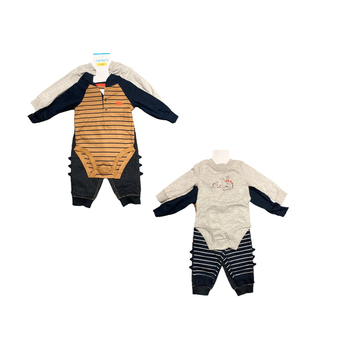 Carter's Baby & Toddler Boy's 4-Piece Long Sleeve Bodysuit & Legging Set