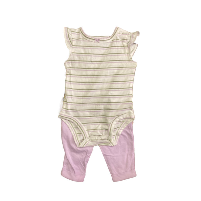 Carter's Infant Girl's 3 Piece Top and Pant Playwear Set