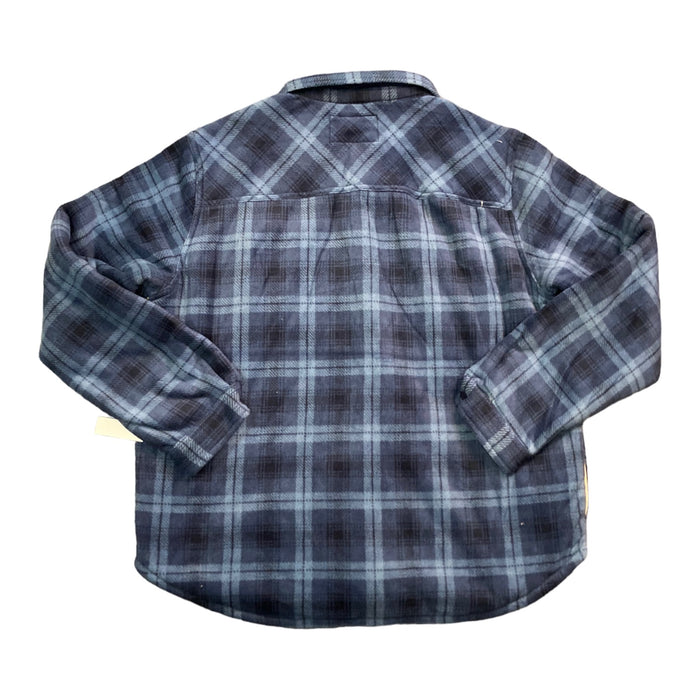 Weatherproof Men's Long Sleeve Button Up Fleece Lined Shacket