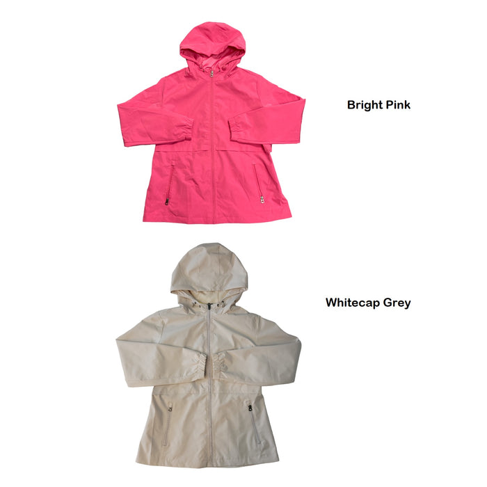 WP Weatherproof Women's Lightweight Full Zip Rain Jacket