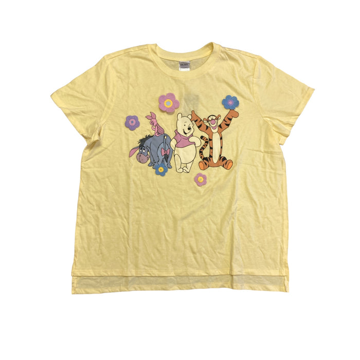 Disney Winnie The Pooh Women's Soft Short Sleeve Graphic Print T-Shirt