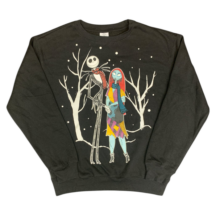 Women's Character Soft Crew Neck Embroidery Winter Sweatshirt
