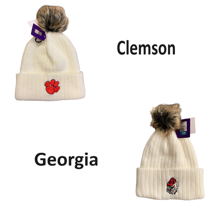 Fan Favorite Women's Soft Knit NCAA Logo Toboggin