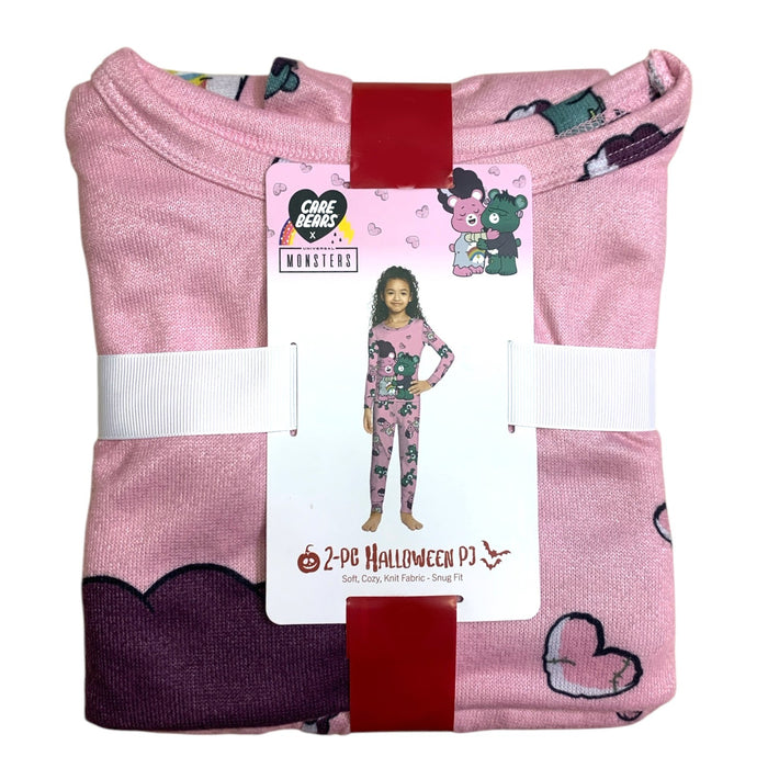 Licensed Character Girls 2 Piece Halloween PJ Set, Long Sleeve Top, Snug Fit
