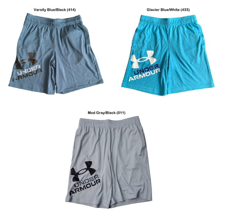 Under Armour Youth Boys Soft Elastic Waist Prototype 2.0 Logo Shorts, 1361817