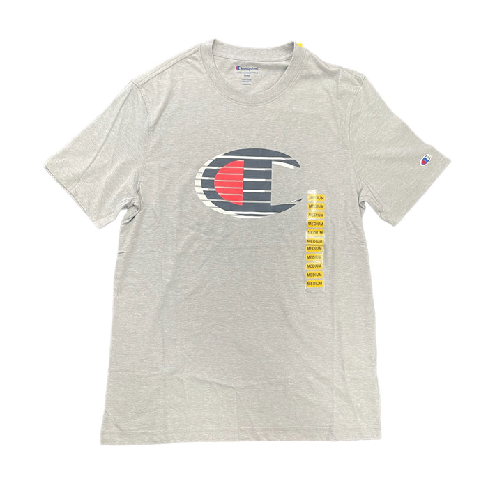 Champion Men's Short Sleeve Screen Print Graphic Logo Tee